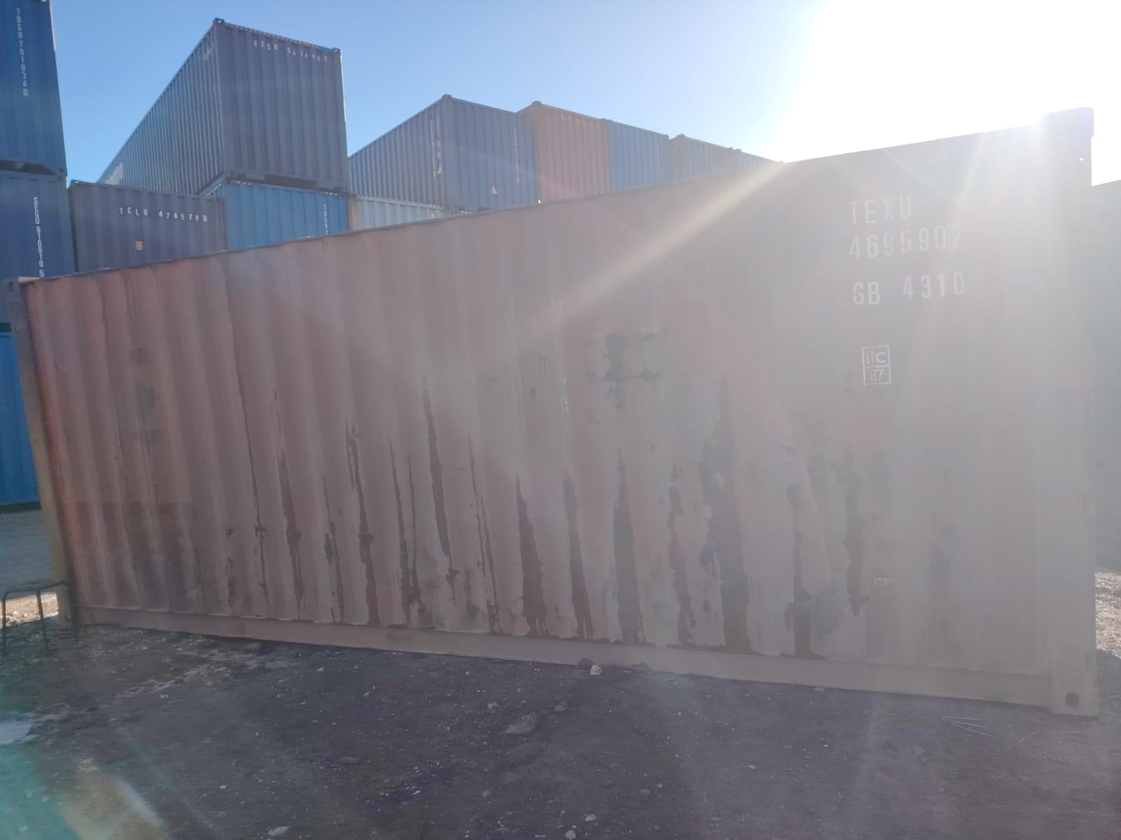 Морской контейнер TEXU4695902